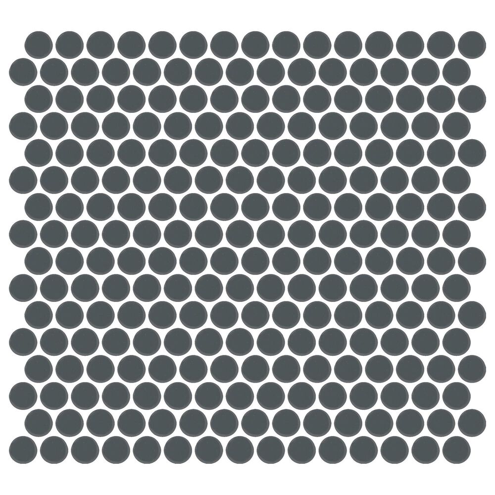 Dal-Tile Color Wheel Matte Chalkboard 13" X 11" Ceramic Mosaic Sheet, , large