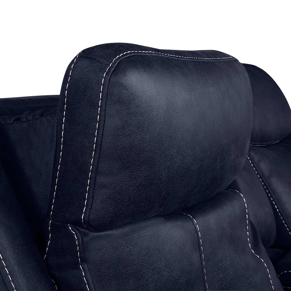 Steve Silver Valencia Power/Power Recliner Sofa in Ocean Blue, , large
