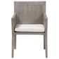 Baxton Studio Karis Arm Chair in French Grey, , large
