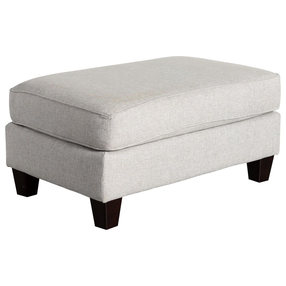 Xenia Ottoman in Thrillist Fog, , large
