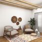 Maple and Jade 28" x 28" Round Wall Decor in Beige and Mocha (Set of 3), , large