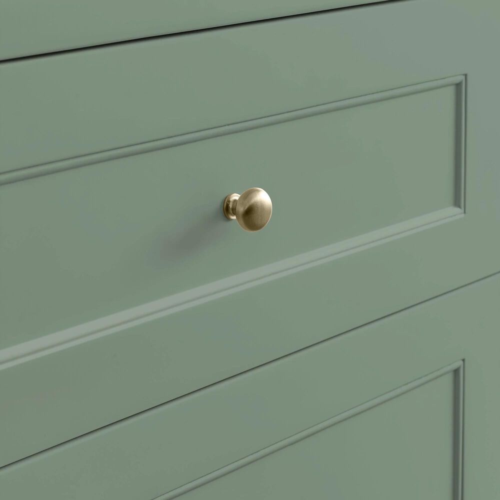 James Martin Vanities Breckenridge 48&quot; Single Bathroom Vanity in Smokey Celadon with 3 cm White Zeus Quartz Top and Rectangular Sink, , large