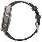 Garmin fenix 9 Pro Smartwatch 47mm Titanium with Graphite and Black Silicone Band, , large