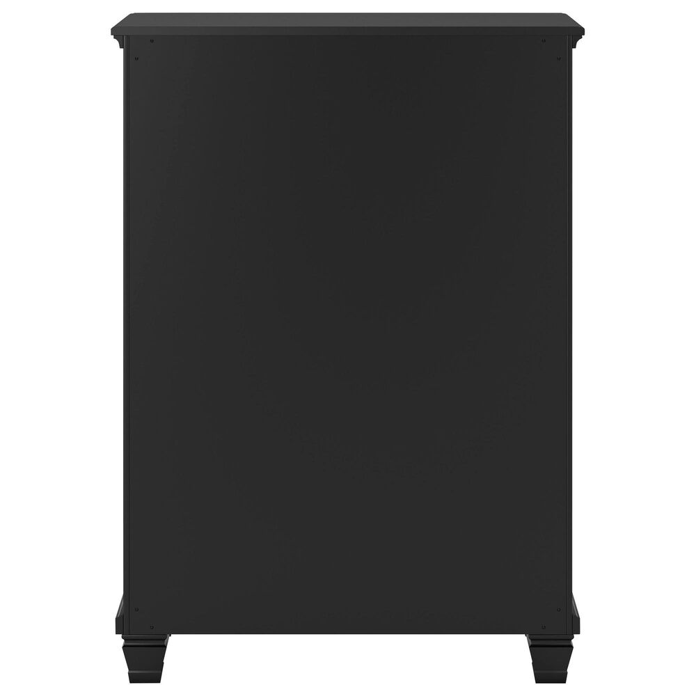Ashley Lanolee 5-Drawer Chest in Black, , large