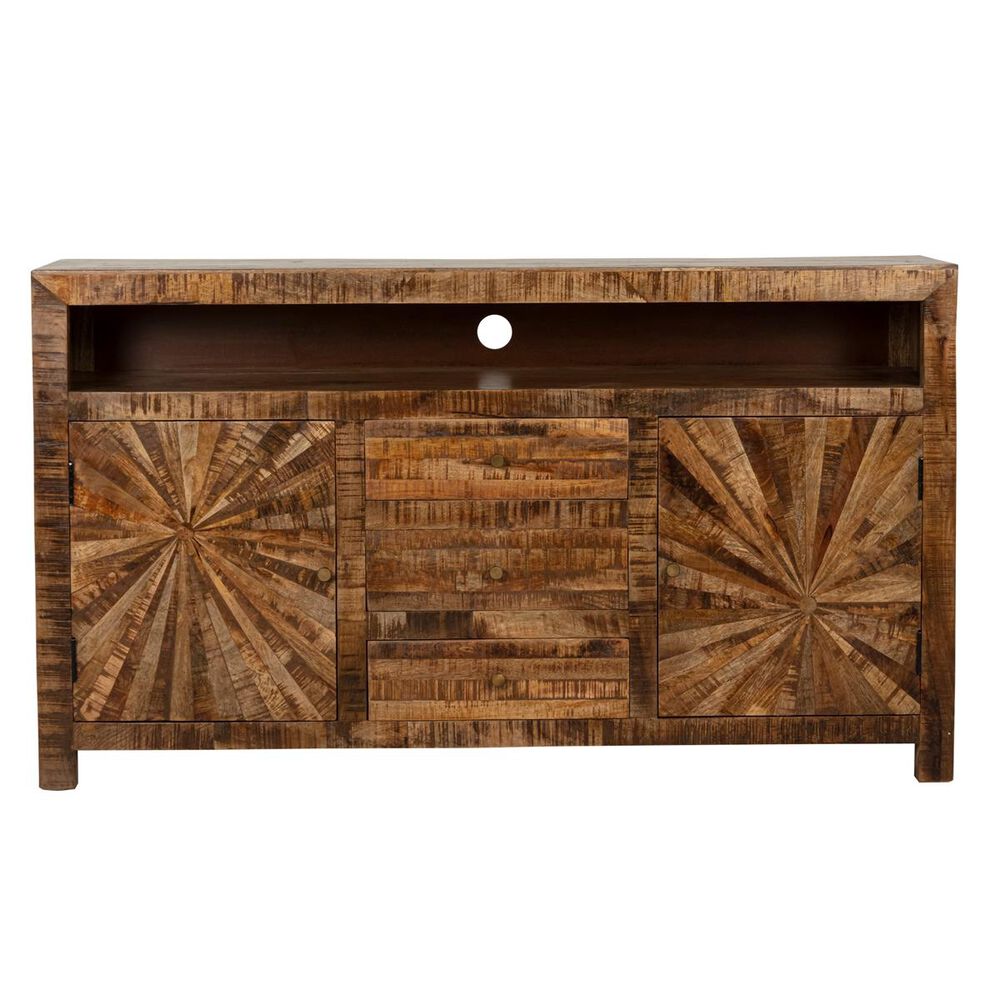 Jaipur Home Cayley 65" Media Unit in Pinwheel Brown, , large