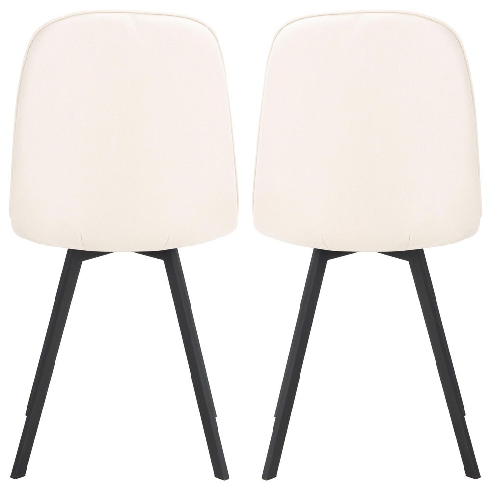 Safavieh Ellery Dining Chair in Beige &#40;Set of 2&#41;, , large