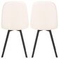 Safavieh Ellery Dining Chair in Beige (Set of 2), , large