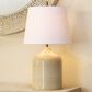 Splendor Living Eastland Table Lamp in Taupe and Silver, , large