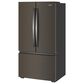 Whirlpool 24.3 Cu. Ft. Counter Depth 3-Door French Door Refrigerator in Black Stainless, , large