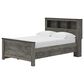 Ashley Frandern Full Bookcase Bed with Storage in Warm Gray, , large