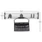 Gladiator Gardening GearTrack Pack in Light Grey, , large