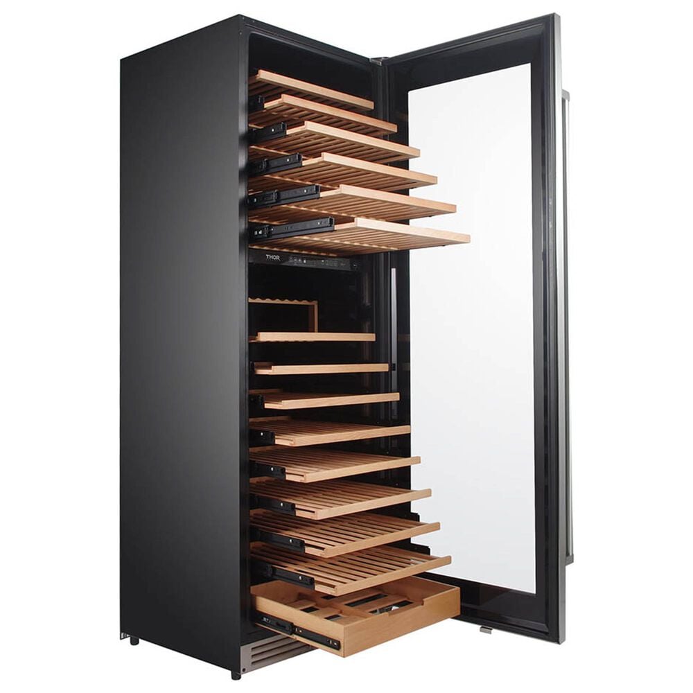 Thor Kitchen 24&quot; Dual Zone Wine Cooler in Stainless Steel, , large