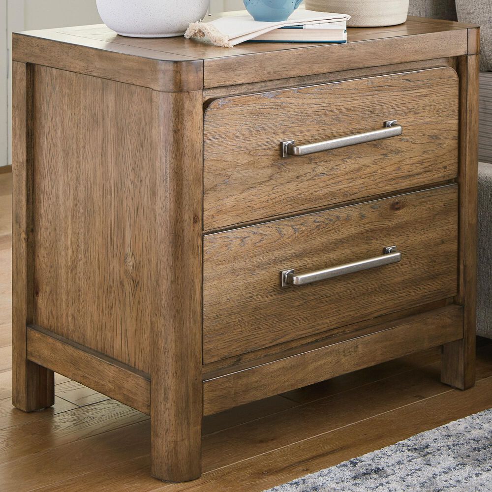 Millenium Cabalynn 2-Drawer Nightstand in Light Brown, , large