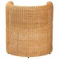 Baxton Studio Carina Arm Chair in Light Honey, , large