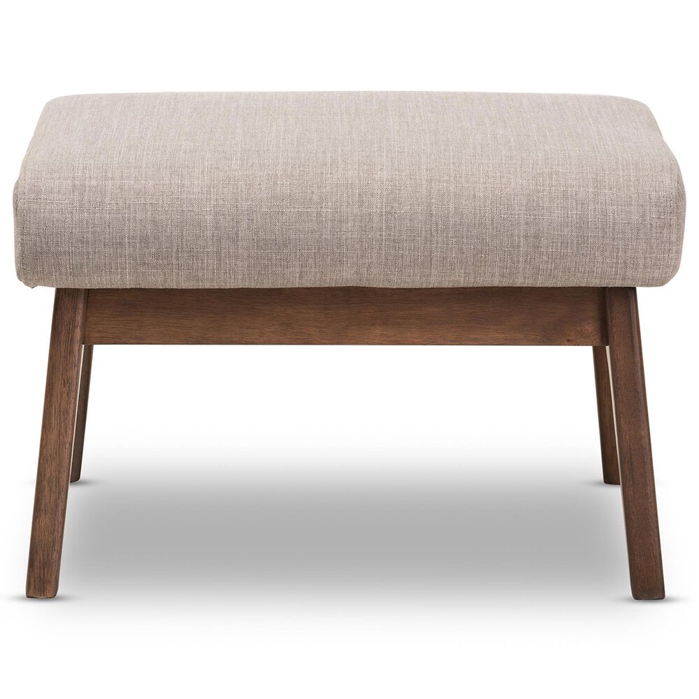 Baxton Studio Bianca Ottoman in Light Grey, , large