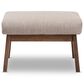 Baxton Studio Bianca Ottoman in Light Grey, , large