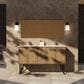 Lexora Home Lancy 60" Double Bathroom Vanity in Rustic Acacia with 2 cm White Quartz Top and Rectangular Sinks, , large