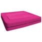Jaxx Zipline Big Kids Modular Sofa & Ottoman in Fuchsia, , large