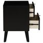 Linon Home Decor Collett 2-Drawer Nightstand in Black, , large