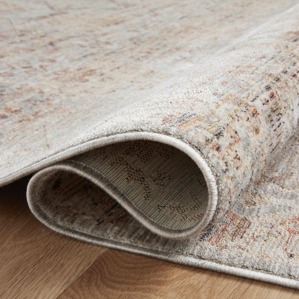 Amber Lewis x Loloi Zuma 2&#39;3&quot; x 3&#39;10&quot; Silver and Multicolor Area Rug, , large