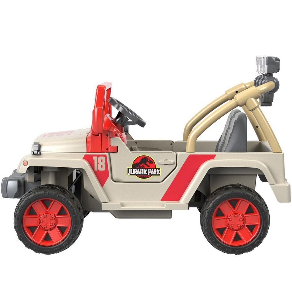Fisher-Price Power Wheels Jurassic Park Jeep Wrangler, , large