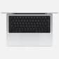 Apple MacBook Pro 14.2" Laptop - Apple M4 chip 10-core - 24GB RAM - 10-core GPU - 1TB SSD in Silver with 3-Year AppleCare+, , large