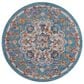 Amer Rugs Alexandria 6"7" Round Sea Blue Area Rug, , large