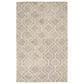 Feizy Belfort 8" x 10" Light Gray Area Rug, , large