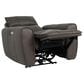 Aurora Furnishings Zero Gravity Power Recliner with Power Headrest in Dallas Espresso, , large