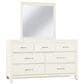 Viceray Collections Tide and Timber 4 Piece Full Poster Bedroom Set in White Maple, , large