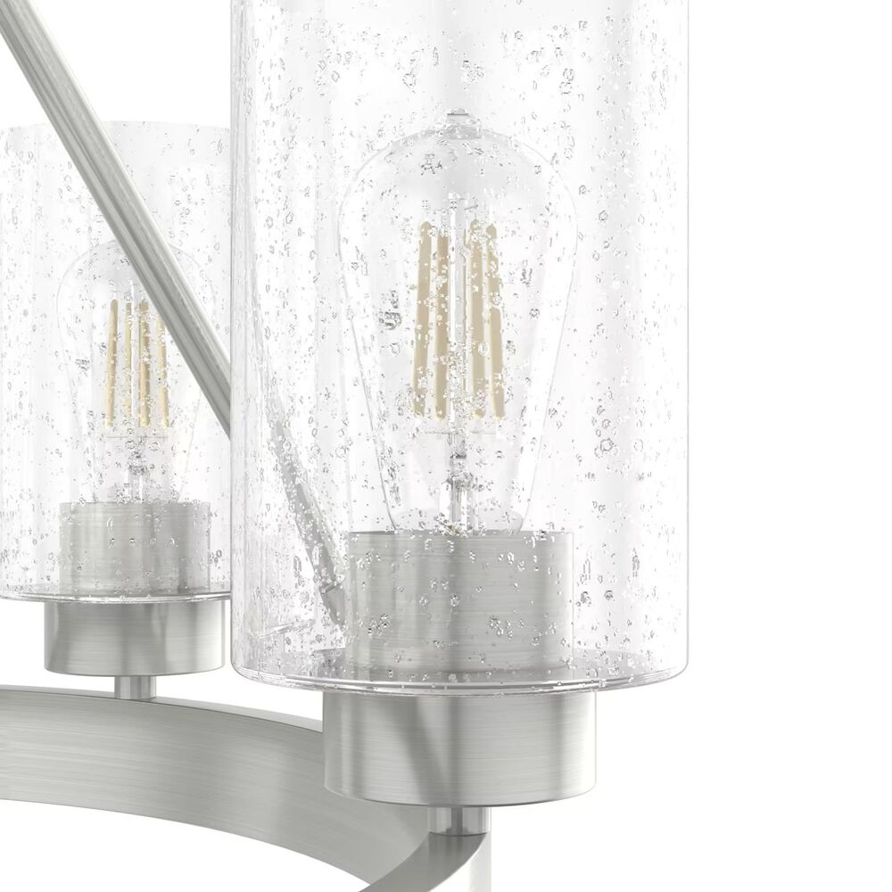 Hunter Hartland 6-Light Chandelier in Brushed Nickel, , large