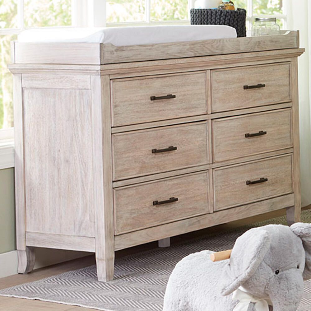 Eastern Shore Remi 6Drawer Dresser in Sugarcoat NFM