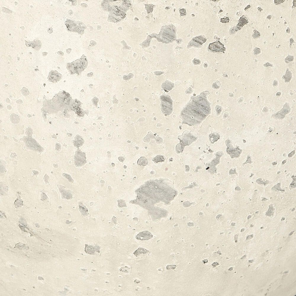 Creative Coop Cement Table Lamp in Distressed White, , large