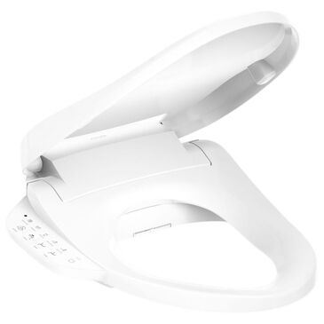 Kohler PureWash E590 Elongated Bidet Toilet Seat in White, , large