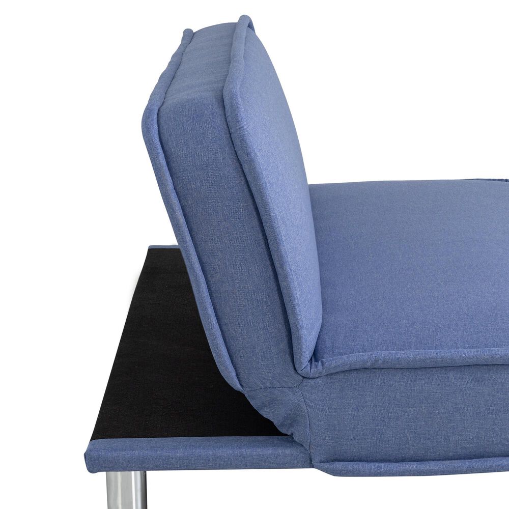 Lifestyle Solutions Toni Convertible Sofa in Blue, , large