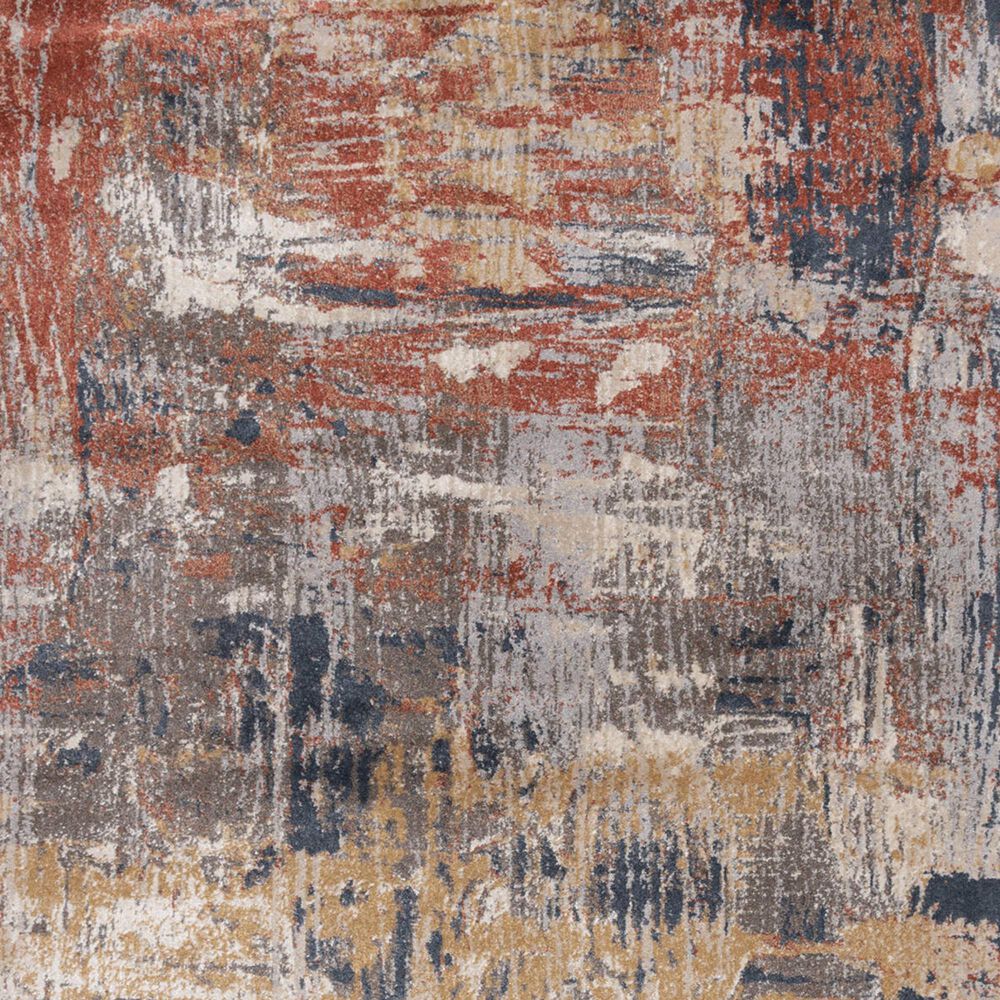 Central Oriental Montville Desmonia 7&#39;10&quot; x 9&#39;10&quot; Alabaster and Multicolor Area Rug, , large