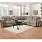 HomeStretch Catalina 3-Piece Left Facing Power Reclining Curved Sectional in Gray, , large
