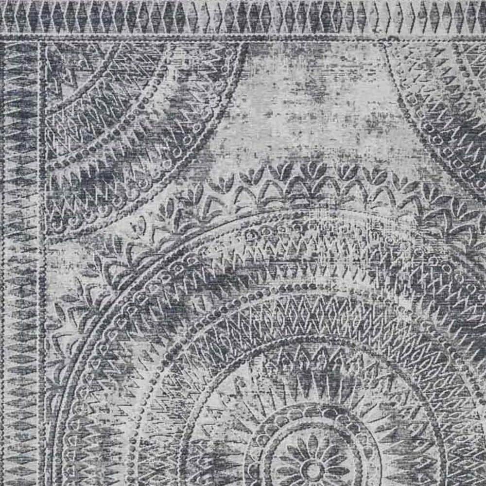 Dalyn Rug Company Sedona Bohemian 9&#39; x 12&#39; Pewter Indoor/Outdoor Area Performance Rug, , large