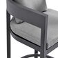 Armen Living Argiope Patio Bar Stool in Dark Gray, , large
