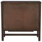 Linon Home Decor Malcolm 2-Door Accent Cabinet in Brown, , large