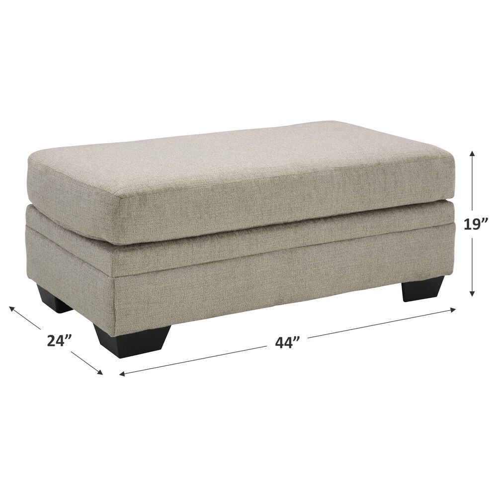 Ashley Stonemeade Ottoman in Taupe, , large