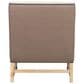 Vintage Furnishings Antwerpen Luca Arm Chair in Two Tone Linen, , large
