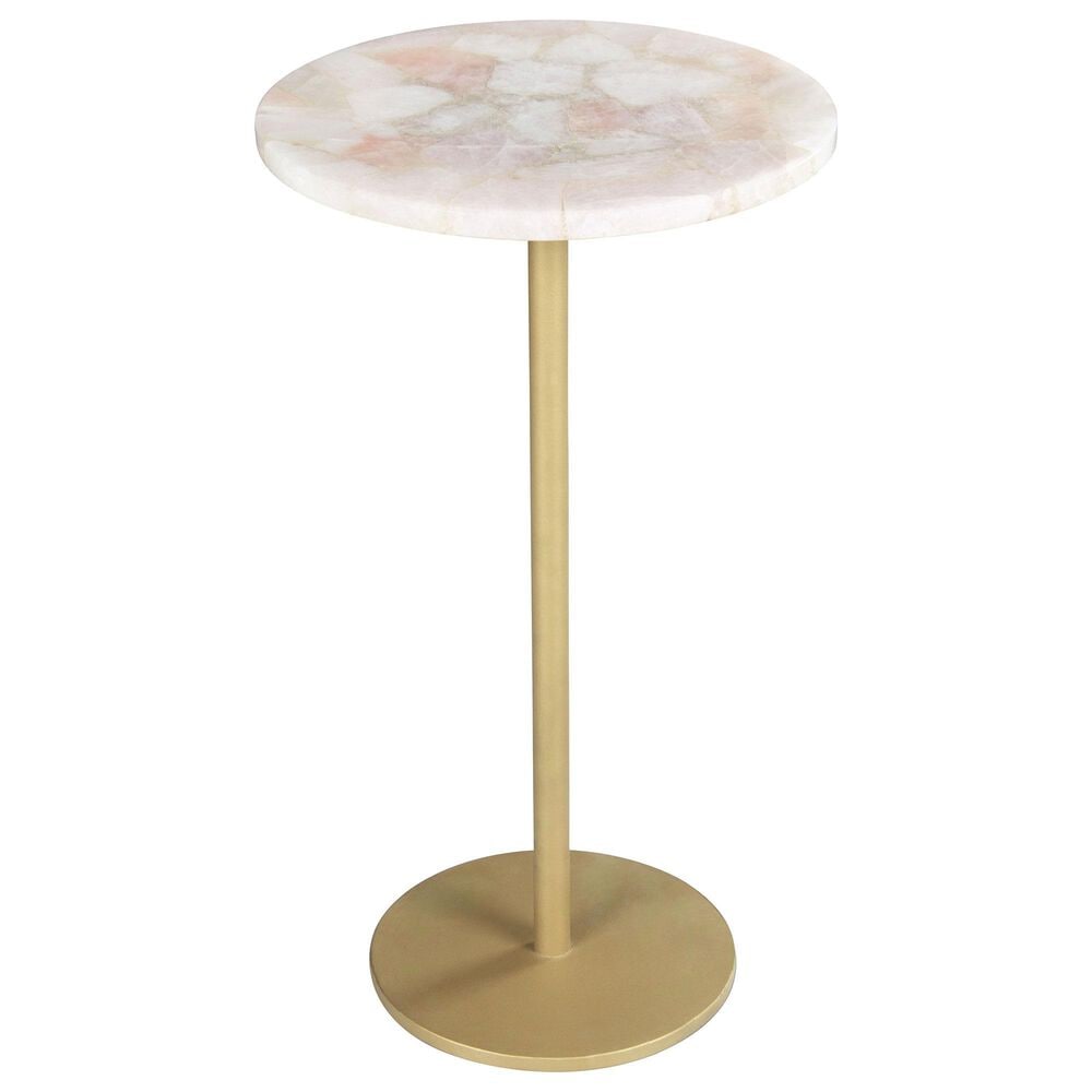 Steve Silver Rosie Rose Chairside End Table in Rose, , large