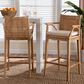 Baxton Studio Storsel Bar Stool in Natural (Set of 2), , large