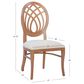 Linon Home Decor Dara Side Chair in Light Brown (Set of 2), , large