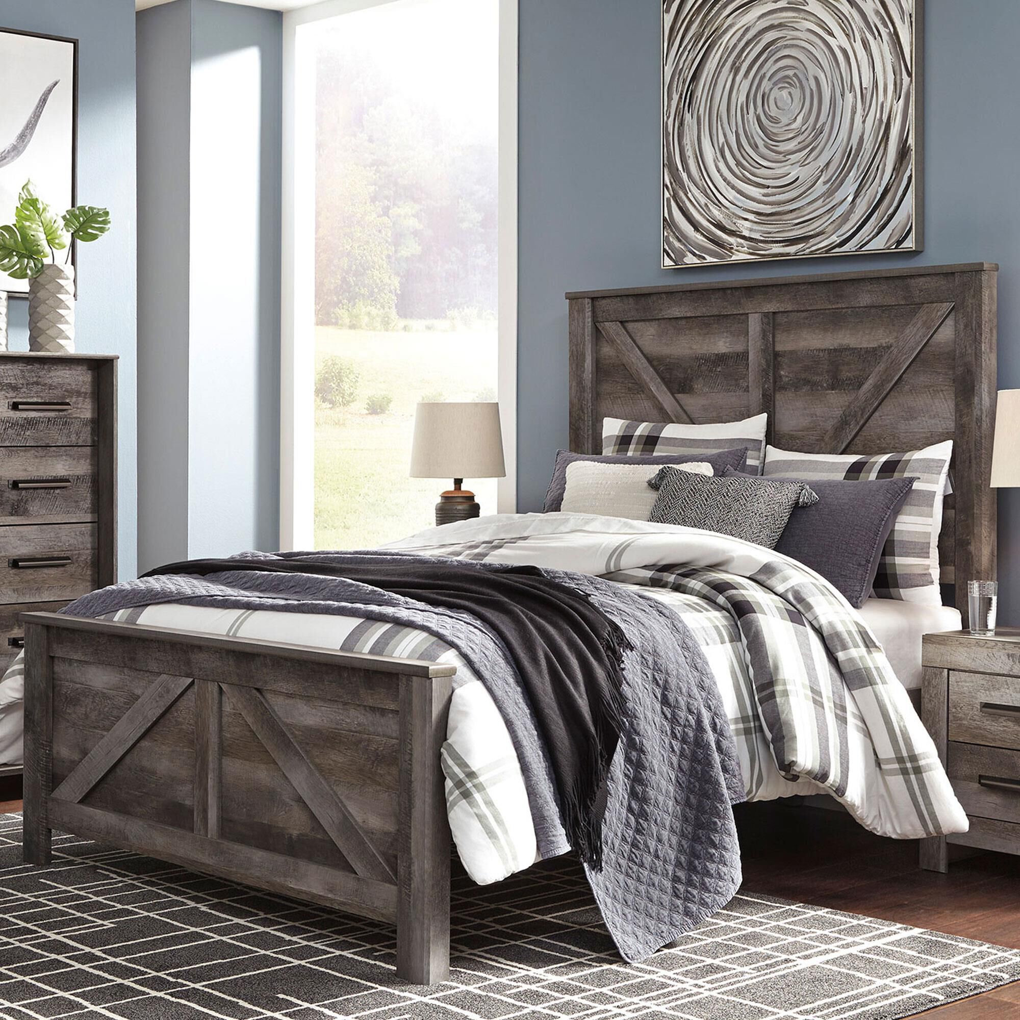 Ashley wynnlow panel bed new arrivals