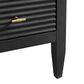 James Martin Myrrin 30" Single Bathroom Vanity in Carbon Oak with 3 cm Tajnar Eclos Top and Rectangular Sink, , large