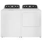GE Appliances 4.5 Cu. Ft. Top Load Washer with Stainless Steel Basket and 7.2 Cu. Ft. Gas Dryer Laundry Pair in White, , large