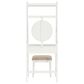 Linon Home Decor Lilymae Vanity with Stool in White, , large