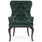 Hooker Furniture Charleston Host Chair in Green Velvet, , large